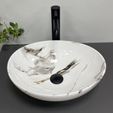 Умивальник (раковина) VBI PARMA CARRARA GLOSSY накладний PARMA CARRARA GLOSSY