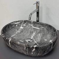 Умивальник (раковина) VBI MODENA S BLACK ONYX накладний