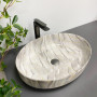 Умивальник (раковина) VBI UDINE STONE GLOSSY накладний