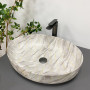 Умивальник (раковина) VBI UDINE STONE GLOSSY накладний