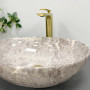 Умивальник (раковина) VBI PARMA GREY STONE GLOSSY накладний