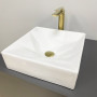 Умивальник (раковина) VBI TROIA WHITE GLOSSY накладний