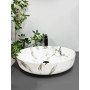 Умивальник (раковина) VBI UDINE CARRARA GLOSSY накладний