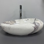 Умивальник (раковина) VBI VICENZA SAND GLOSSY накладний