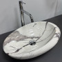 Умивальник (раковина) VBI VICENZA SAND GLOSSY накладний