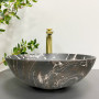 Умивальник (раковина) VBI AMALFI BLACK ONYX MATT накладний