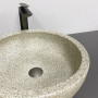 Умивальник (раковина) VBI CORRIDONIA BEIGE STONE MATT накладний