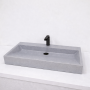 Умивальник (раковина) VBI VIESTE 80 GREY MATT накладний