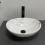 Умивальник (раковина) VBI PARMA CALCATTA GLOSSY накладний