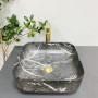 Умивальник (раковина) VBI ALGHERO BLACK ONYX MATT накладний