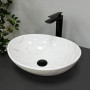 Умивальник (раковина) VBI PARMA MARBLE NATURE GLOSSY накладний