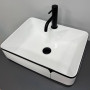 Умивальник (раковина) VBI FORLI BLACK LINED накладний