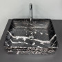 Умивальник (раковина) VBI ASTI M BLACK ONYX накладний