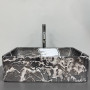 Умивальник (раковина) VBI ASTI M BLACK ONYX накладний