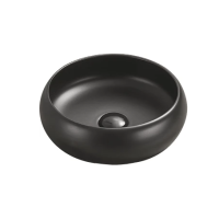 Умивальник (раковина) MEXEN LOLA 36 BLACK MATT чорний накладний *