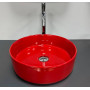 Умивальник (раковина) VBI PRATO RED GLOSSY накладний