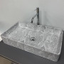 Умивальник (раковина) VBI TRIEST GREY STONE накладний