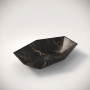 Умивальник (раковина) VBI VENEZIA S MARBLE BLACK MATT накладний