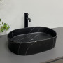 Умивальник (раковина) VBI VERONA 50 BLACK MARMO MATT накладний