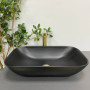 Умивальник (раковина) VBI AVEZZANO BLACK MATT накладний