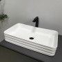 Умивальник (раковина) VBI VOLTURINO WHITE накладний