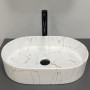 Умивальник (раковина) VBI VERONA 50 GOLD MARMO GLOSSY накладний