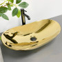 Умивальник (раковина) VBI TURIN GOLD GLOSSY накладний