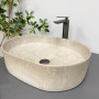 Умивальник (раковина) VBI VERONA 50 BEIGE STONE MATT накладний