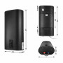Водонагрівач електричний Thermo Alliance 50 л Black, плоский вертикальний, мокрий ТЕН 2 кВт (0,8+1,2) DT50V20G(PD)/2В