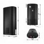 Водонагрівач електричний Thermo Alliance 80 л Black, плоский вертикальний, мокрий ТЕН 2 кВт (0,8+1,2) DT80V20G(PD)/2В