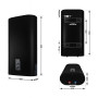 Водонагрівач електричний Thermo Alliance 50 л, Black, плоский, вертикальний, сухий ТЕН 2 кВт (0,8+1,2) DT50V20GPDD2B