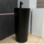 Умивальник (раковина) VBI BOLONIA BLACK MATT напольний