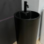 Умивальник (раковина) VBI BOLONIA BLACK MATT напольний