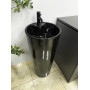 Умивальник (раковина) VBI BOLONIA BLACK GLOSSY підлоговий