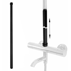 Подовжувач для душового гарнітуру REA BLACK 60 см чорний *