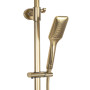 Душовий гарнітур REA TOM BRUSHED GOLD матове золото з термостатом