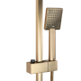 Душовий гарнітур REA JACK BRUSHED GOLD матове золото з виливом *