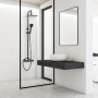 Душовий гарнітур YOKA FLOVA 25 BLACK чорний *