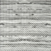 Самоклеюча декоративна 3D панель 500х500х5мм Бамбук Дерево Зебра SW-00002884