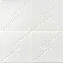 Самоклеюча декоративна настінно-стельова 3D панель 680х670х5.5мм Орігамі (173) SW-00000182