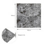 Декоративна 3D панель самоклейка 700х700х4мм Мармурова плитка (192) SW-00000529