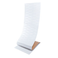 Самоклеюча 3D панель 19600x700x5мм Біла Кладка SW-00001335