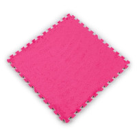 Підлога-пазл плюшевий 60х60х1см Рожевий (D) SW-00002093