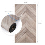 Підлогове вінілове покриття самоклеюче в рулоні 3000х600х1,5мм SW-00001819