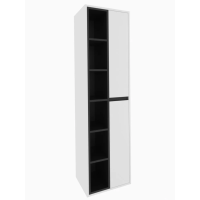 Пенал Айріс 44х33 (білий, правий)