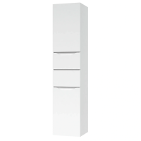 Пенал Амелія навісний 1600/350/350 білий Пр