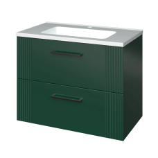 Тумба Елара підвісна з ум.Родео 80 смарагд