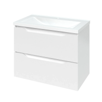 Тумба Амелія навісна з умив. Комо 60 біла