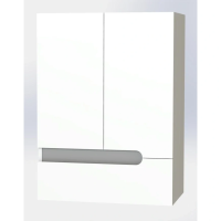 Навісна шафа Верона 60*35 сіра