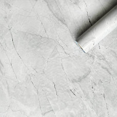 Самоклеюча плівка 0,45х10м х 0,07мм Платиновий мармур SW-00001274